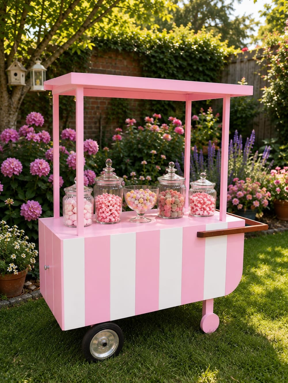Hire candy cart — professional Panda Party Hire equipment ready for your event for birthday parties, school fetes and events in Johannesburg, Sandton and Randburg