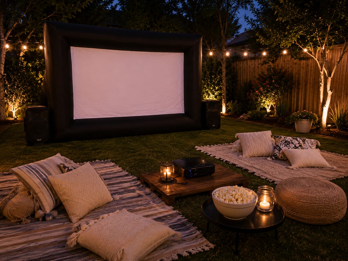Hire outdoor cinema — featured hire photo for birthdays, school fetes and celebrations for birthday parties, school fetes and events in Johannesburg, Sandton and Randburg
